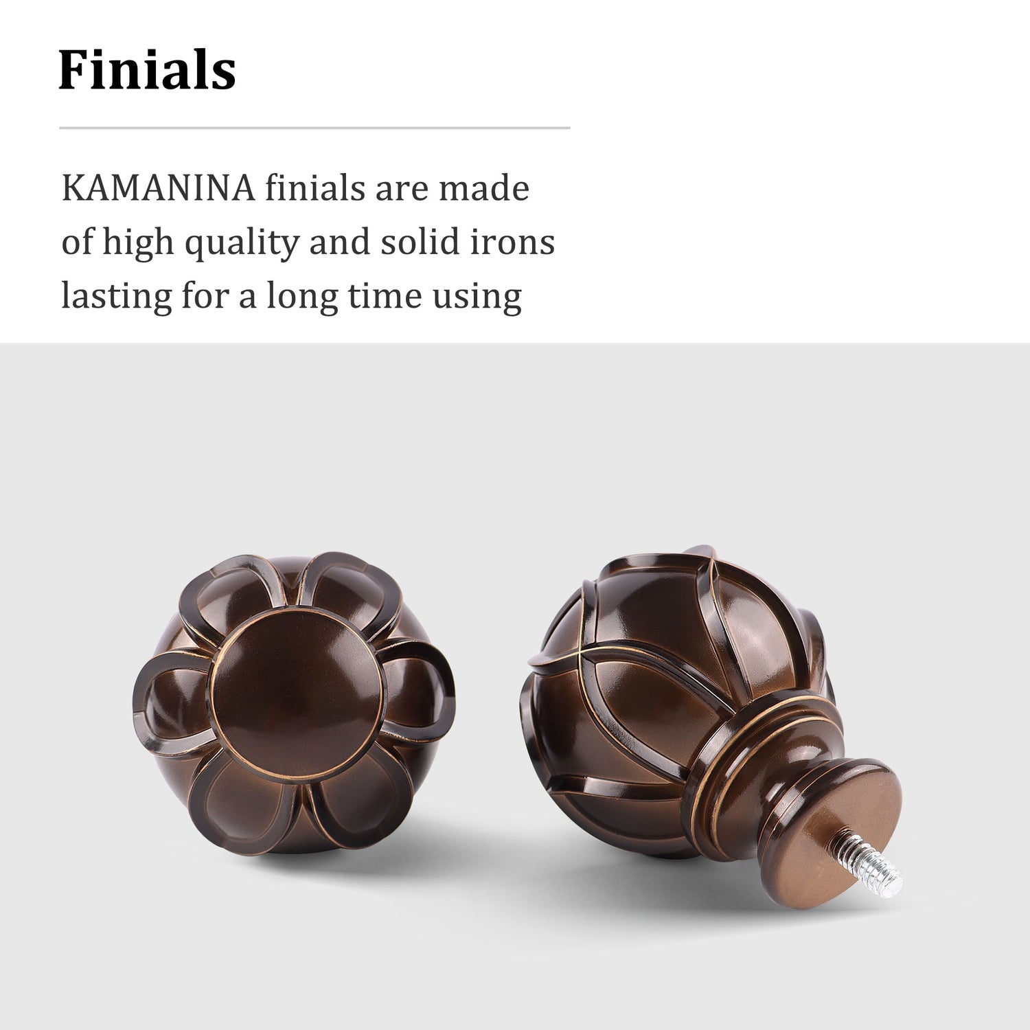 Finials